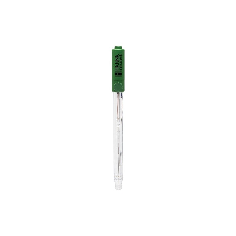 Electrodo de pH combinado, rellenable, para aplicaciones con flúor, conector BNC