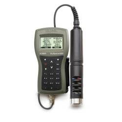 Medidor multiparamétrico de pH/ORP, CE, OD, c/GPS, sonda 20 metros de cable, 230V