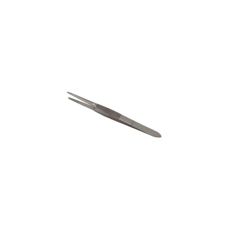 Pinza de disección punta fina 115mm