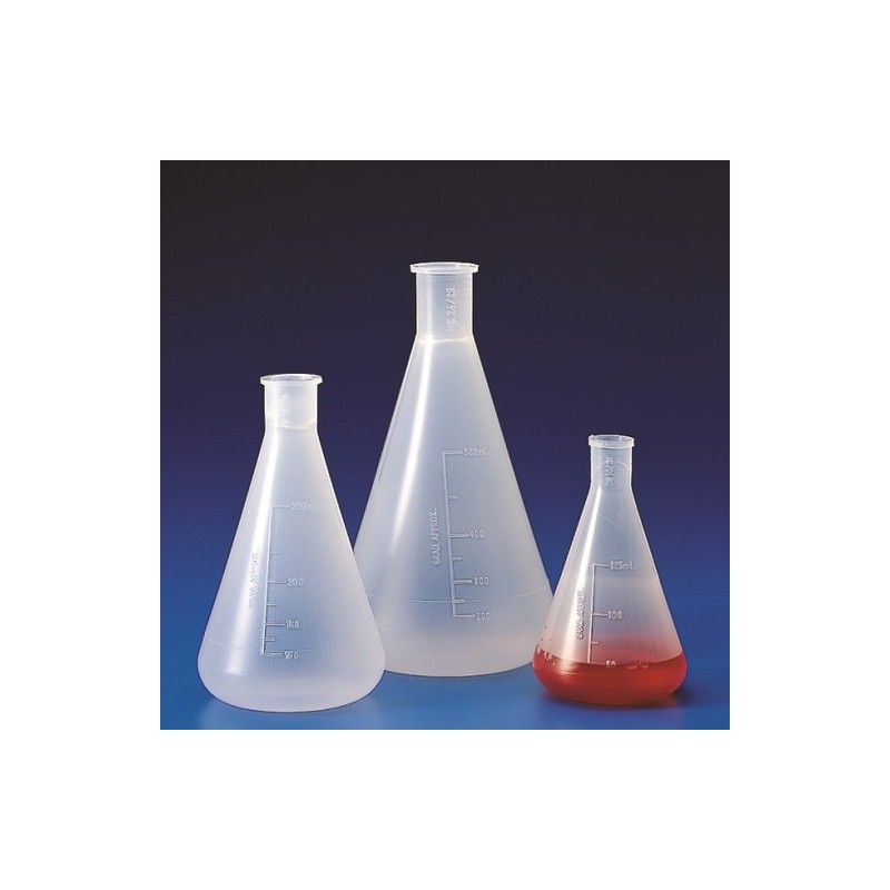 Matraz Erlenmeyer de Pp 1000ml