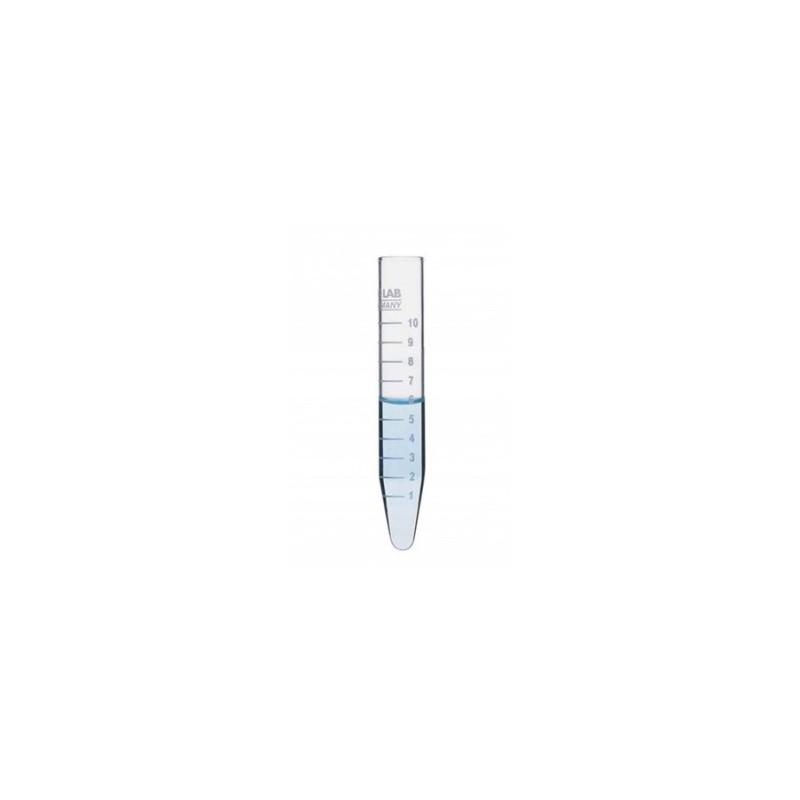 Tubo De Vidrio Fondo Conico 10Ml