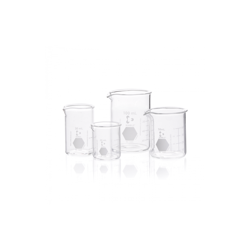 Vaso de Precipitado , Regular, Forma Baja, Graduado 400 Ml