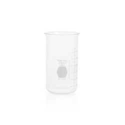 Vaso de Precipitado. Berzelius, Sin Vertedero, Forma Alta, Graduado 400 Ml