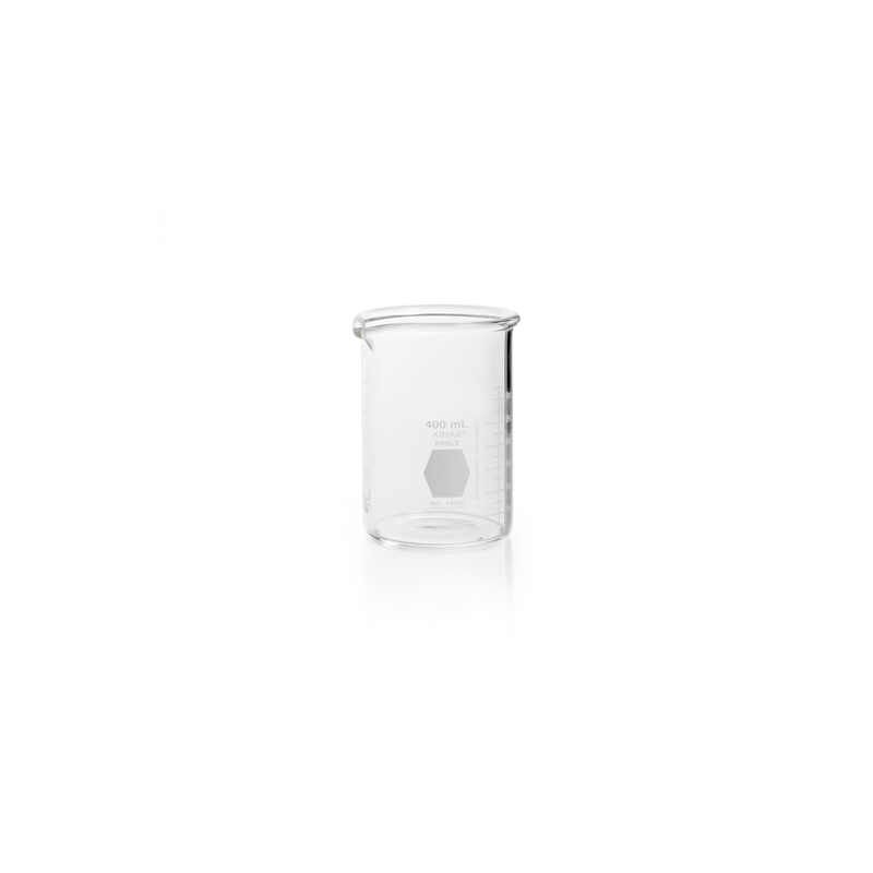 Vaso de Precipitado, Pared Reforzada (Heavy-Duty), Forma Baja, Graduado 400 Ml