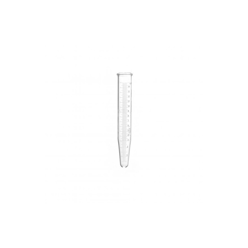 Tubo De Centrífuga, Liso, Desechable, Roscado, Sin Tapa 15 Ml